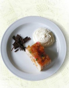 Puding de frutas