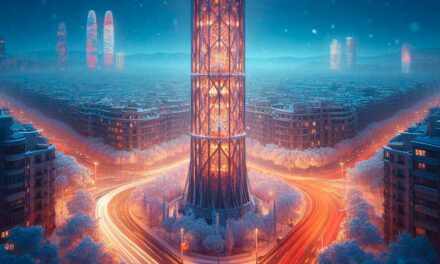 Explora la Navidad desde las Alturas: Edificio Glòries de Barcelona